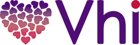 Interpol logo in purple and red